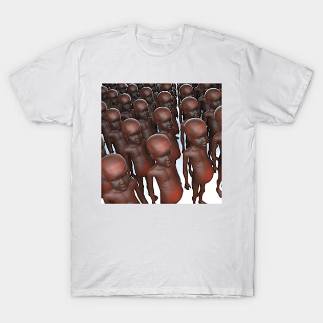 Womb Escape Initiatives T-Shirt by RRHYKNO